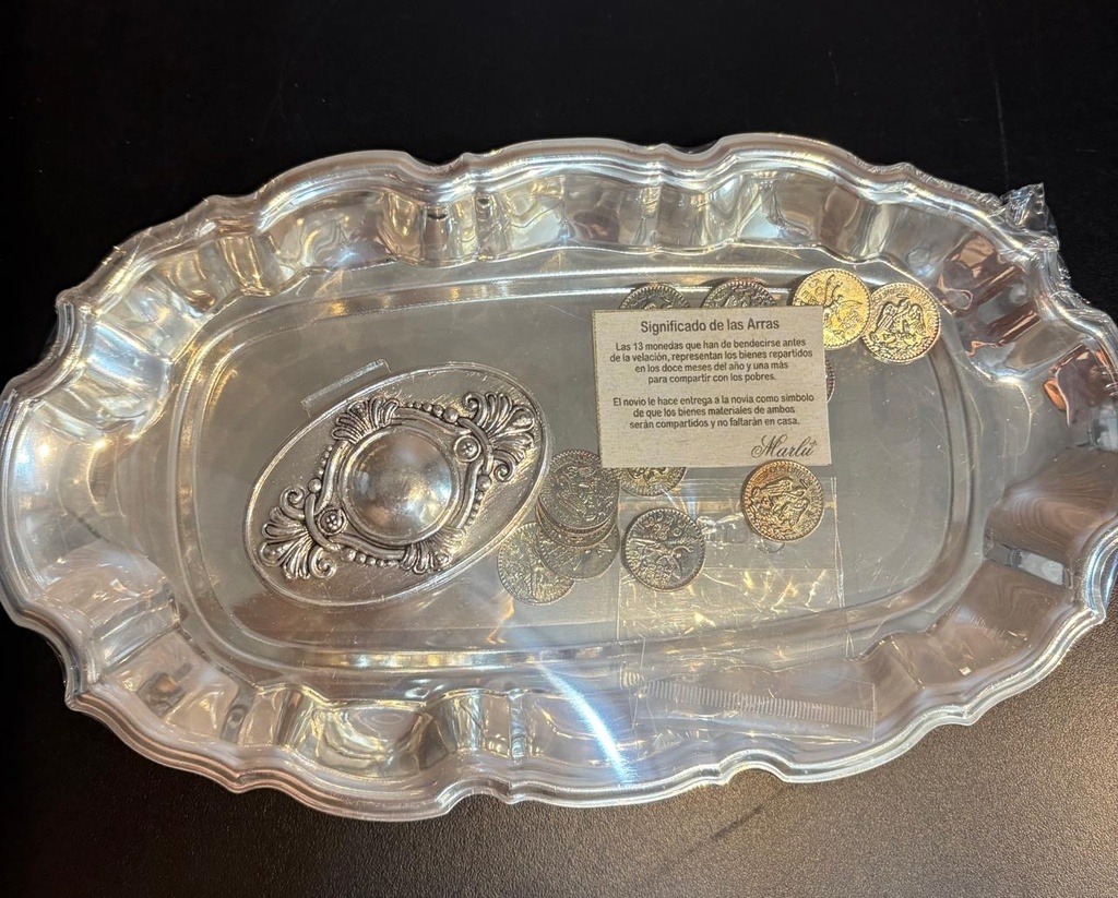 SET ARRAS CON COFRE Y CHAROLA 05-229